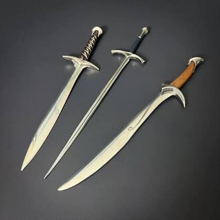 Glamdring, Orcrist and Sting