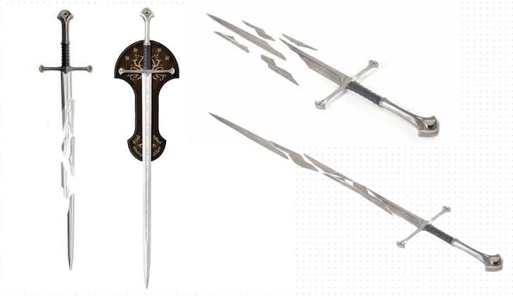 Narsil and Anduril